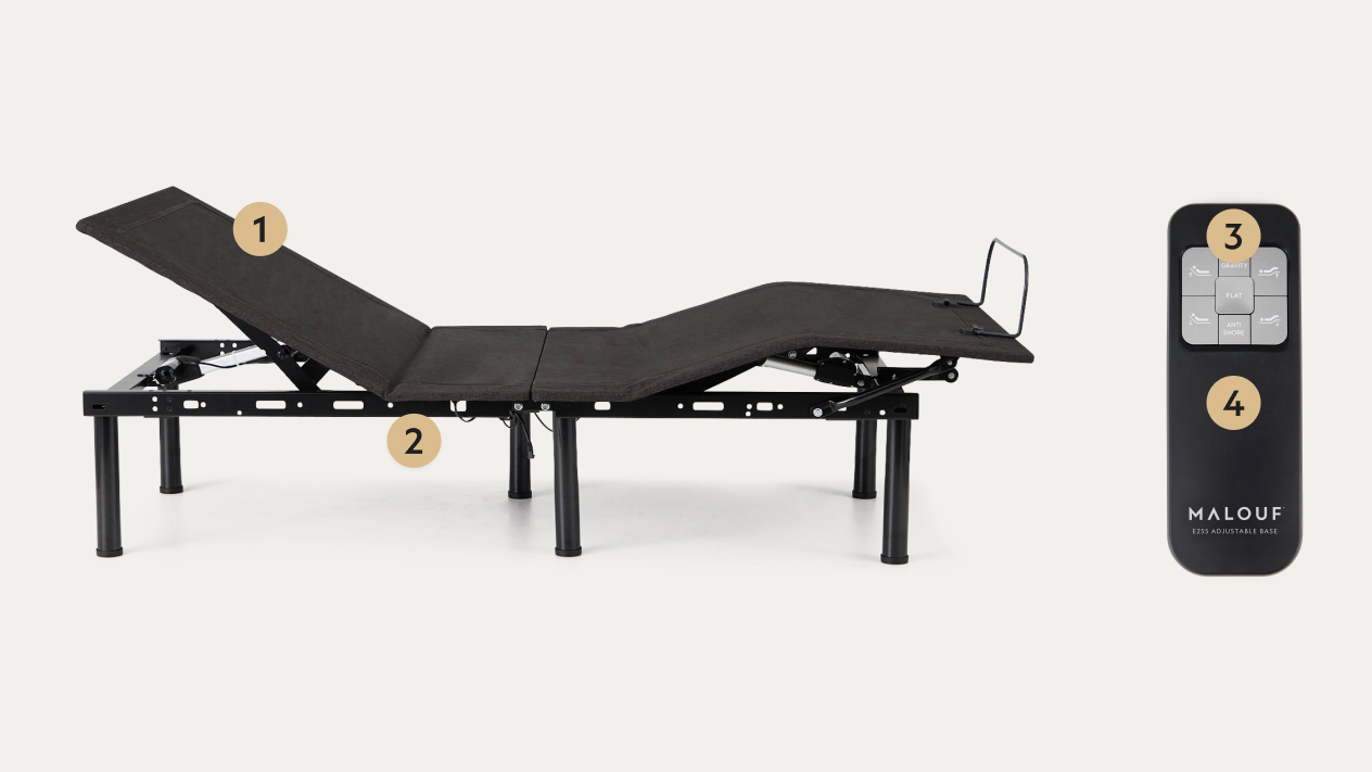 Points on an adjustable base