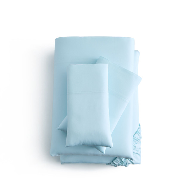 Smooth Bamboo Rayon Sheet Set in Rain