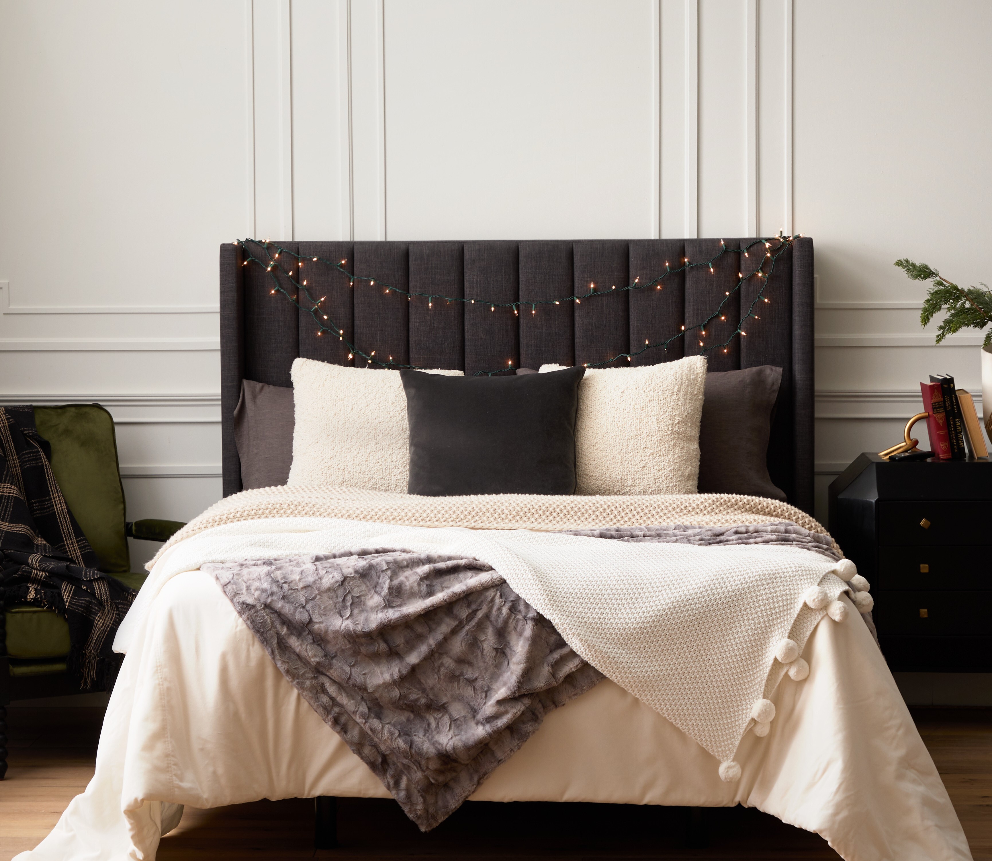 Holiday bed set up