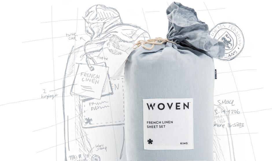 Woven duvet package